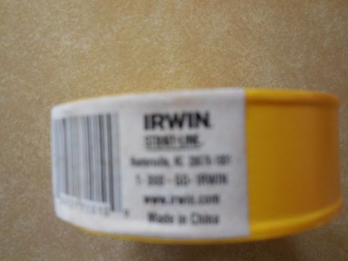 Irwin Flagging Tape, Yellow, 1 Roll, 1 3/16&#034; x 300&#039;, #65905