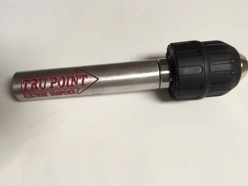 Tru point tungsten electrode sharpener welding tool (red) for sale