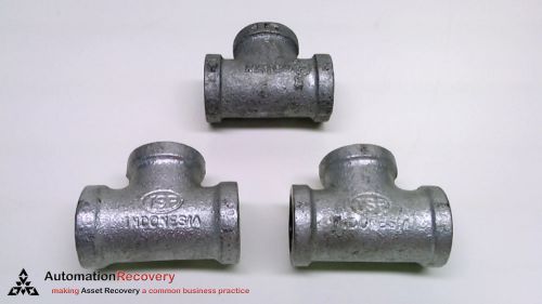 Matco cit03 - pack of 3 - tee fitting, 1/2&#034; female npt, new* #216215 for sale