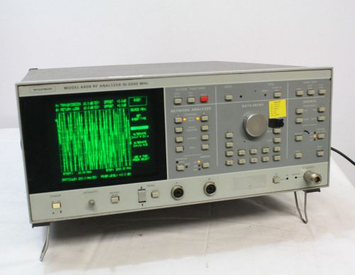 Wiltron 6409 RF Analyzer 10-2000 MHz