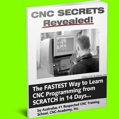 Cnc secrets revealed: machine programming course trainig - milling, lathe, etc ~ for sale