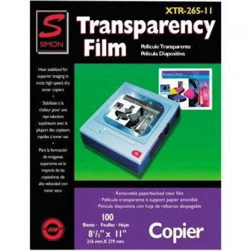 Simon Plain Paper Copier Transparency Film (XTR-265-11)