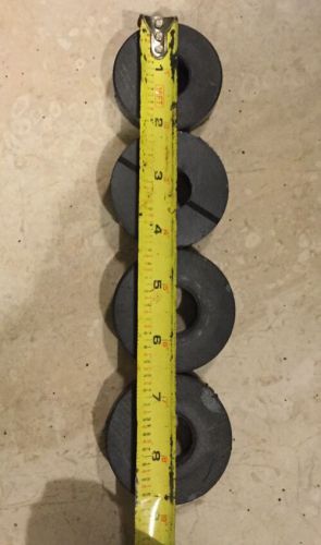 Junk Drawer 4 Strong Black Disc Ferrite Donut Magnet Out Of a Microwave