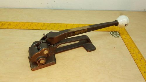 Signode 003450 bronze steel strapping tensioner tool, 5/8&#034; - 3/4&#034;, banding tool for sale