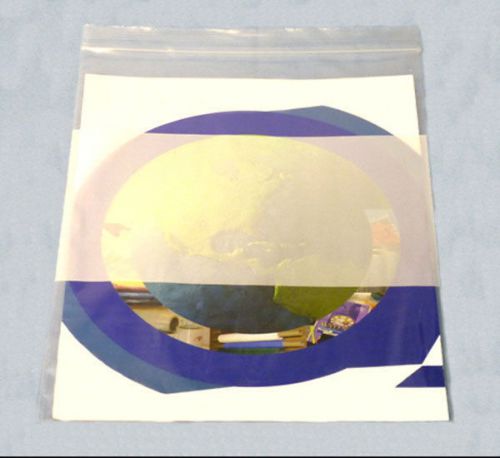 2000 Ziplock Reclosable Bags w White Block Surface 4.0 Mil 13 x 18 Inch