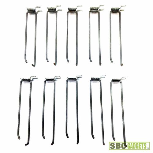 [pack of 10] product peg wall hooks w/item description bar (size: 6.5&#034;) for sale