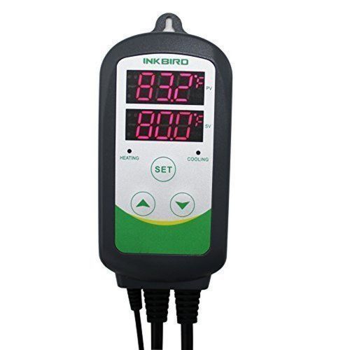 Inkbird itc-308 digital temperature controller outlet thermostat 2-stage 1000... for sale