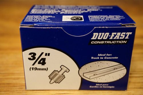  Lot of 3 boxes Duo-Fast Powder Fasteners 100/box 3/4&#034; Drive Pins 300Total 37470