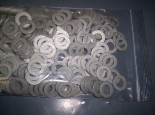 12 MM Flat Washers  Zinc 250 Pieces New