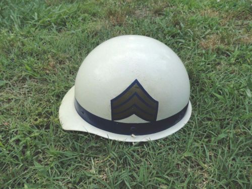 Vintage White Willson Fiberglass Style # 5 STC Hard Hat / Helmet / Hardhat