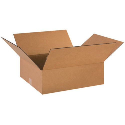 Corrugated Cardboard Flat Shipping Storage Boxes 18&#034; x 16&#034; x 6&#034; (Bundle of 25)