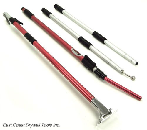 Extra Long!  Level 5 Drywall + Pro Twist Lock Drywall Tool handle set! fits most
