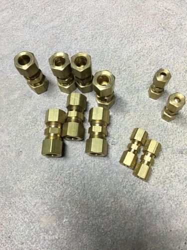 11 Brass Tubing Connectors