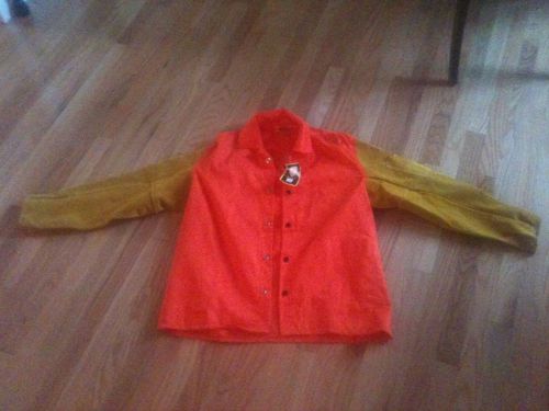 New Tillman Orange 9 Ounce 100% Cotton Westex® FR7A® Flame Resistant Jacket