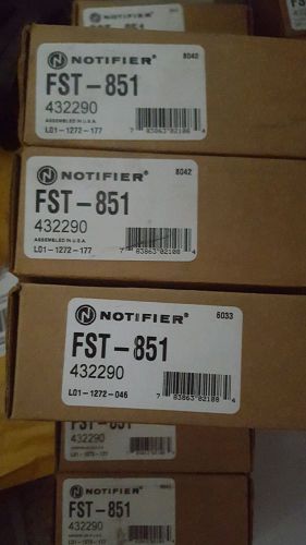 Fire Alarm Notifier FST-851 heat detector New in box Free Shipping