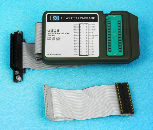 HP 6809 MICROPROCESSOR PROBE SET 01611-62116 for HP 1611A LOGIC ANALYZER