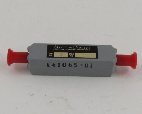 *NOS* Micro-Tronics Band Pass Filter 141065-01 Model#1755 w/ SMA Connectors