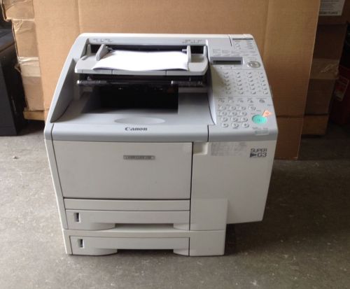 Canon Super G Laser Class 710 Monochrome Laser Copier Fax Machine Unknown PGC