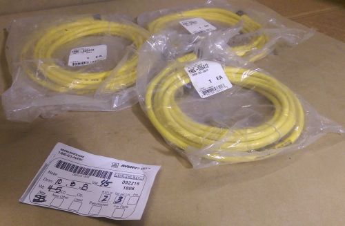 Lot  of 3 Omron Y96E-53SA12 Cable Assembly