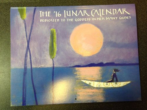 The &#039;16 Lunar Calendar Dedicated to the Goddess 2016 Wall Calendar