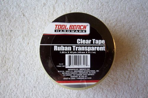 &#034;Tool Bench Hardware&#034;  Clear Carton Sealing Tape