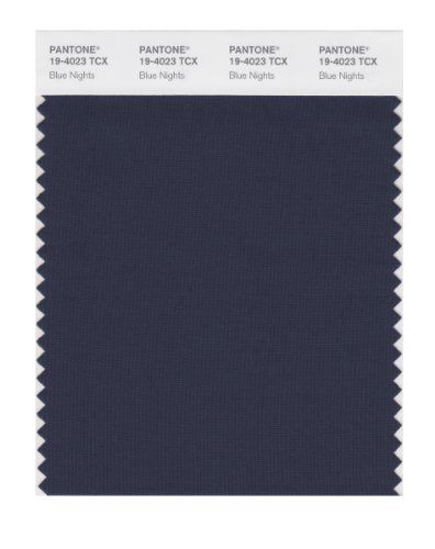 PANTONE SMART 19-4023X Color Swatch Card, Blue Nights