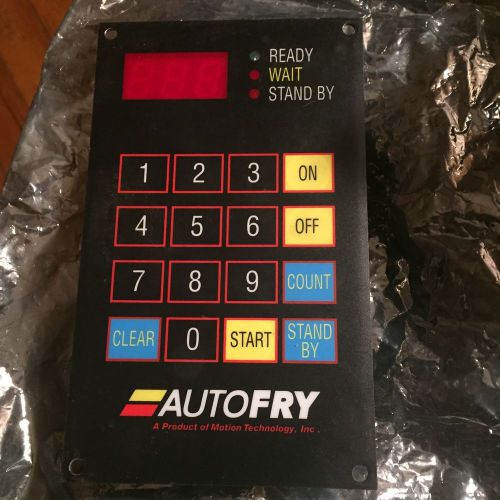 Autofry keypad