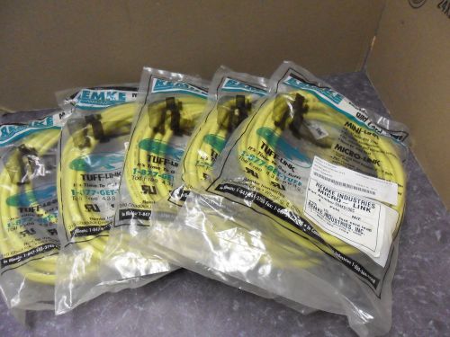 New lot remke 604k0150c micro-link 4 pole m/f w/15 ft. cord nifp for sale