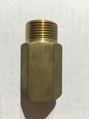 Brass Sprinkler Head Extension | 3/4&#034; Diameter x 1-1/2&#034; Long.