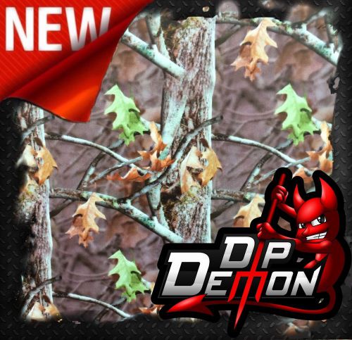 NEW FALL LEAVES MINI CAMO FILM HYDROGRAPHIC WATER TRANSFER HYDRO DIPPING DIP