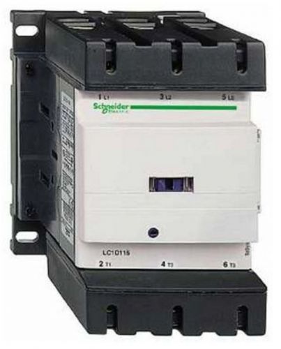 Schneider electric tesys lc1 3 pole contactor, 150 a, 110 v dc co - new in box for sale