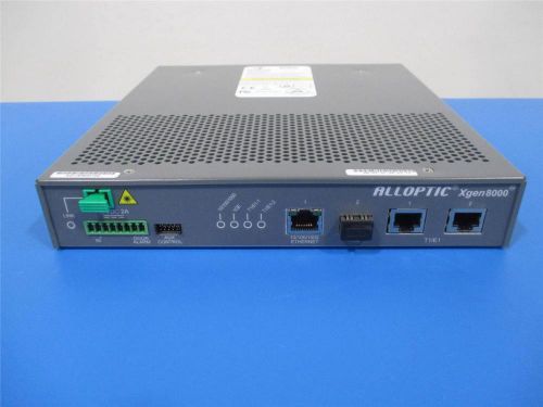 Alloptic Xgen8000 ONT Gigabit Ethernet Optical 2x T1/E1 GIG TDM Support ONUX8140