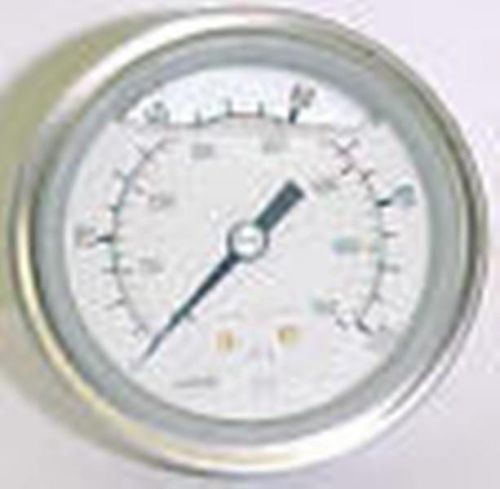 Haenni 100 psi 2-1/2&#034; stainless steel pressure gauge for sale