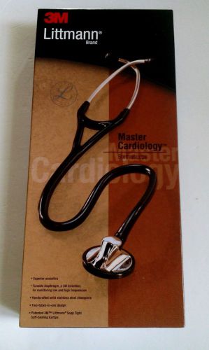 3M Littmann Master Cardiology Stethoscope, Caribbean Blue Tube, 27 inch, 2178,e1