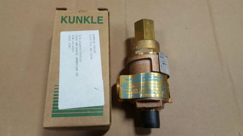 Kunkle relief valve model 20-c01-mg -0030&#034;new&#034; for sale
