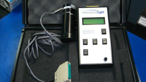 International Light Photometer/Radiometer Model IL-1400A W/SEL033 #TQ254