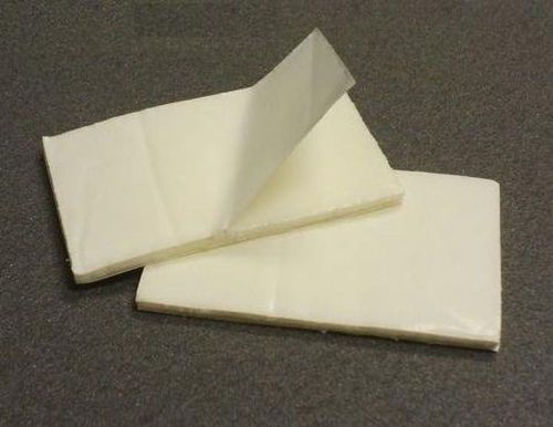 Double sided adhesive foam mounting pads 1 1/4 in x 2 in pack of 30 for sale
