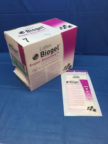 Biogel Super Sensitive Latex Surgical Glove,Size 7, 18 Pairs