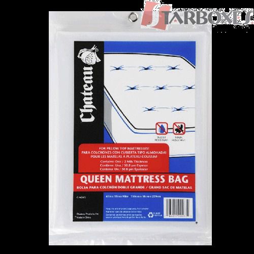 12 Queen Mattress Covers 61&#034;x15&#034;x90&#034; Poly Bags for Protective Moving Storage