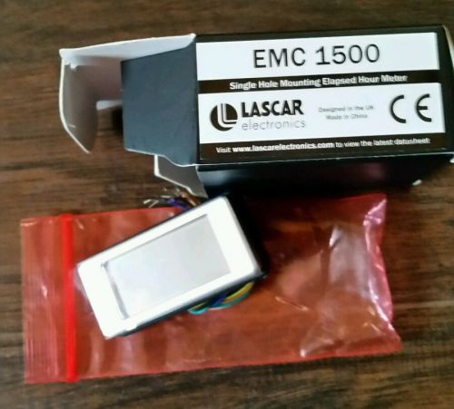 Lascar EMC 1500 5-Digit LCD Elapsed Hour Meter, Trip/Total Indication