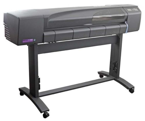 Hp deskjet 800 c7780b 42&#034; 150w wide large format rolled plotter inkjet printer for sale