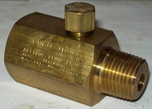 Deltrol pneutrol 1/2&#034; brass 2000 psi check valve cmf30b for sale