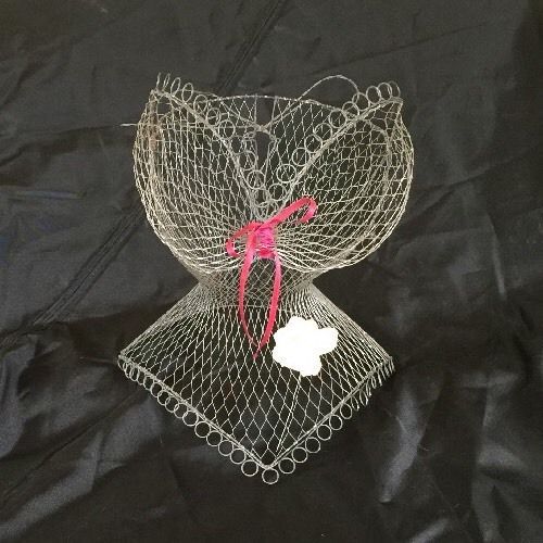 Female Corset Body Waist Mesh Wire Jewelry Display