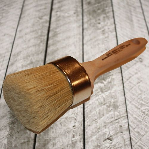 Chalk Painter&#039;s Choice-XL Oval Professional Paint &amp; Wax Brush