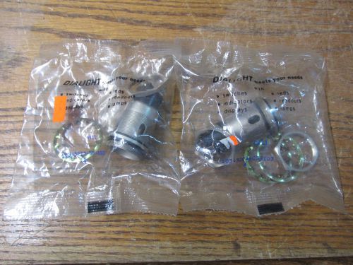 New nos lot of 2 dialight 103-3202-05-103 indicator bayonet 103 series for sale