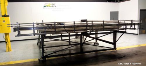 Used- taylor model 120x144 accumulation table. has a 120&#034; long x 144&#034; long accum for sale