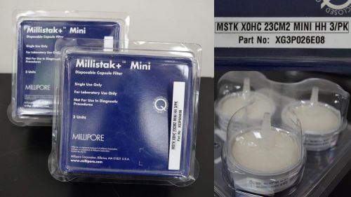 Millipore Lab Millistak+ Mini Capsule Filter XOHC 30 PSI QTY 3 FREE SHIPPING E2