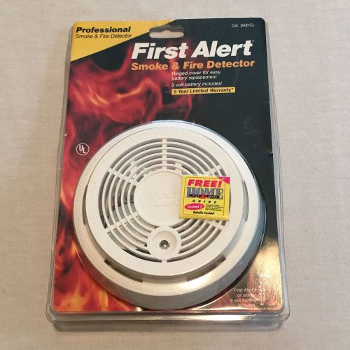 FIRST ALERT PROFESSIONAL SMOKE DETECTOR ALARM SAFETY FIRE PROTECTION DETECTORS