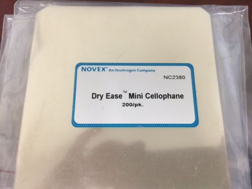 Invitrogen-Novex DryEase Mini cellophane, NC2380 200/pk
