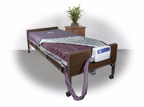 Med-aire 8&#034; alternating pressure and low air loss mattress system for sale